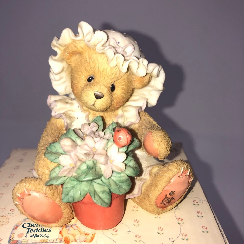 Cherished Teddies 1995 156280 Violet